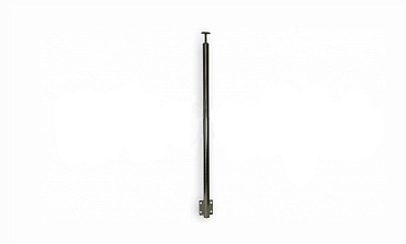 Готовая стойка Ø38,1 мм, с боковым крепежом и наконечником, высота 1150 мм, полированная (AISI 304) k704 купить в Тюмени