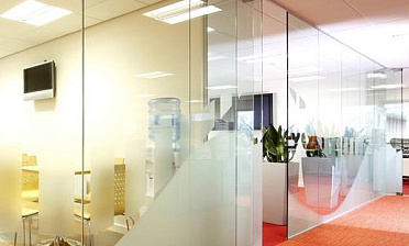 Перегородки офисные стеклянные премиум купить в Тюмени