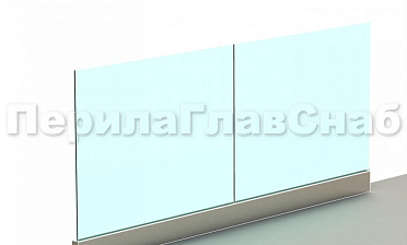 Ограждение без поручня на профиле купить в Тюмени