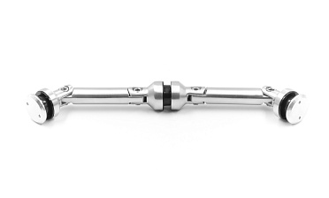 Крепление на три стекла 10-12 мм, штанга 82 мм, без зенковки tt204-82A SSS купить в Тюмени