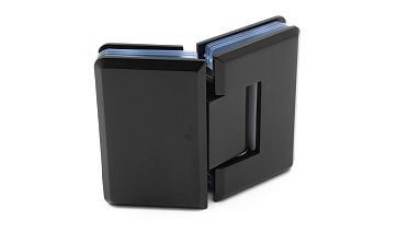 Петля для душевой стекло-стекло 90х55 мм, 135°, цинк, черный t302 BZn купить в Тюмени