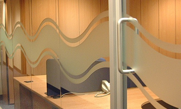 Cтеклянные перегородки - вариант 2 купить в Тюмени