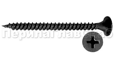 Саморез 3,5х25 д/гипсокартона черн. М-4027 купить в Тюмени