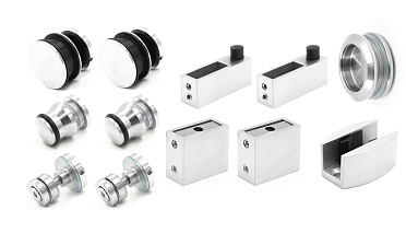 Комплект раздвижной системы для душевой, AISI 304, шлифованный t401 SSS купить в Тюмени Комплект раздвижной системы для душевой, AISI 304, шлифованный t401 SSS купить в Тюмени