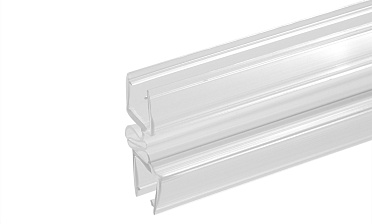 Уплотнитель для стекла в душевую кабину стекло-стекло 8мм зиг-заг 2,2 м t227 купить в Тюмени Уплотнитель для стекла в душевую кабину стекло-стекло 8мм зиг-заг 2,2 м t227 купить в Тюмени