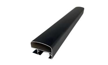 Трек для раздвижной системы на G-профиле, длина 3000мм, черный t408-3 BL купить в Тюмени