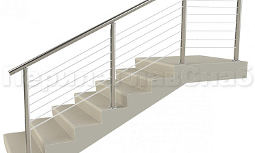 Заполнение из 7ми тросиков (тросик в оболочке) для крыльца купить в Тюмени