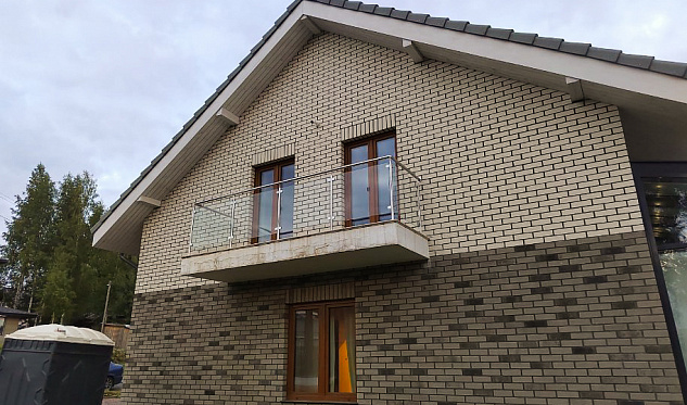 Французский балкон и лестница в Тюмени. Готовые проекты ПерилаГлавСнаб