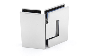 Петля для душевой кабины стекло-стекло 135° 90х55 мм AISI 304 полированная t302-2 PSS купить в Тюмени