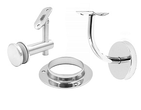 Кронштейны для перил к стене купить в Тюмени