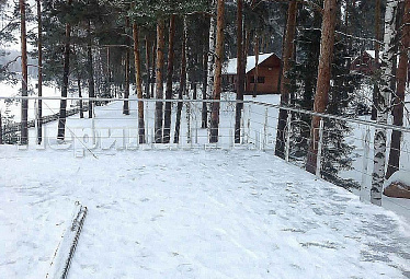 Хромированные перила купить в Тюмени