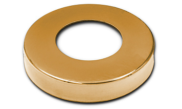 Низ стойки Ø50.8 мм, S=0.8 мм, 100х18 мм, золото k217-88 купить в Тюмени Низ стойки Ø50.8 мм, S=0.8 мм, 100х18 мм, золото k217-88 купить в Тюмени