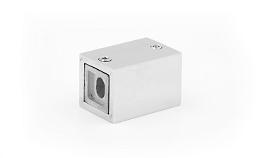 Коннектор стена-труба для 15х15 мм, полированный t807 PSS купить в Тюмени