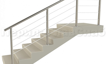 Заполнение из 4х тросиков (тросик в оболочке) для крыльца купить в Тюмени