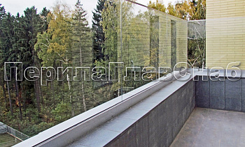 Ветрозащитные ограждения балкона или кровли в Тюмени. Готовые проекты ПерилаГлавСнаб