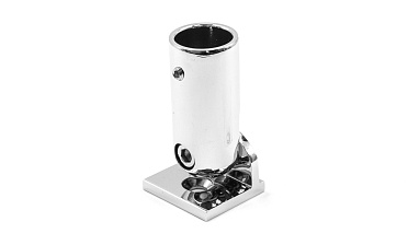 Соединитель труба-стена 19 мм, шарнирный, латунь, полированная t916 PС купить в Тюмени