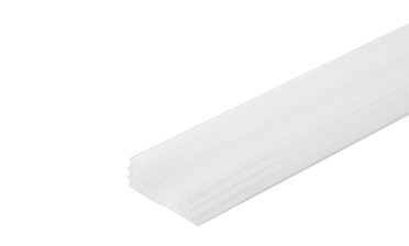 Рассеиватель света для трубы с пазом 24х24, плоский (хлыст 3 метра) k777-3 купить в Тюмени