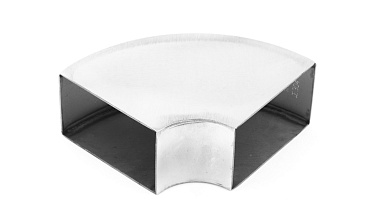 Отвод поручня под сварку 60х40х130x1.5  90°, полированный 600 Grit (AISI 304) k675 купить в Тюмени Отвод поручня под сварку 60х40х130x1.5  90°, полированный 600 Grit (AISI 304) k675 купить в Тюмени