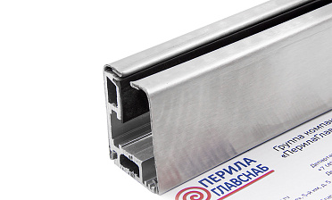 Комплект зажимного профиля для стекла 8-12 мм, шлифованный, L=3000 мм т40-2 SSS  купить в Тюмени