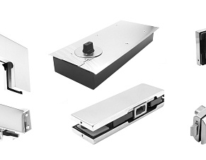 Комплектующие для перегородок из стекла купить в Тюмени