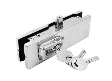 Замки для стеклянных дверей купить в Тюмени