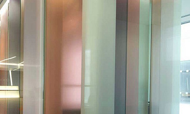 Перегородки в офис с подсветкой купить в Тюмени