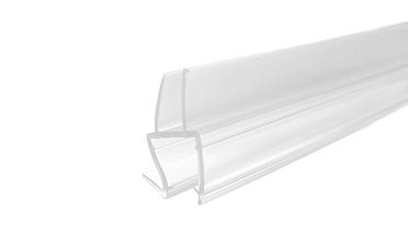 Уплотнитель для стекла в душевую кабину 10 мм, прозрачный, стена-стекло 2200 мм t226 купить в Тюмени Уплотнитель для стекла в душевую кабину 10 мм, прозрачный, стена-стекло 2200 мм t226 купить в Тюмени