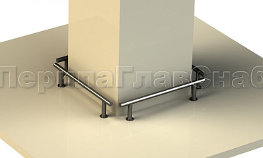 Защитный отбойник для автомобилей из черного металла купить в Тюмени