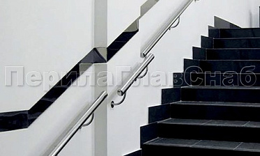 Пристенный поручень из нержавеющей стали 50 мм купить в Тюмени