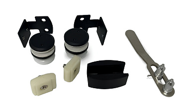 Комплект раздвижной системы на G-профиле, черный t407 BL  купить в Тюмени