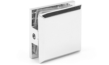 Коннектор для душевой стена-стекло 45х45, латунь-хром t730-2 PC купить в Тюмени