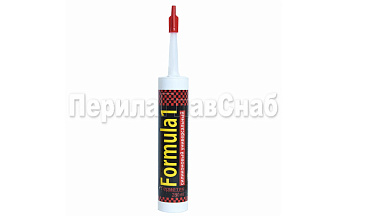 Герметик силиконовый Formula 1 280мл. прозрачный Ф-0381 купить в Тюмени Герметик силиконовый Formula 1 280мл. прозрачный Ф-0381 купить в Тюмени
