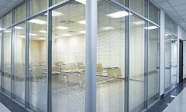 Cтеклянные перегородки - вариант 4 купить в Тюмени