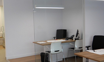 Стеклянные перегородки - вариант 8 в Тюмени. Готовые проекты ПерилаГлавСнаб Стеклянные перегородки - вариант 8 в Тюмени. Готовые проекты ПерилаГлавСнаб