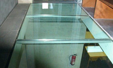 Стеклянный потолок в муниципальном заведении купить в Тюмени