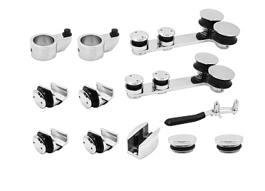 Раздвижные системы для стеклянных дверей купить в Тюмени