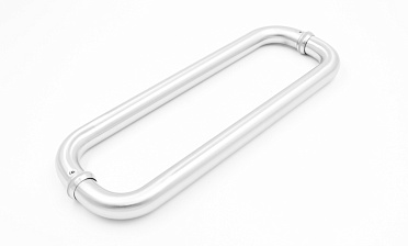 Ручка двухсторонняя для стекла 8-12 мм, 25х350 мм, шлифованная t627-25-350 SSS купить в Тюмени