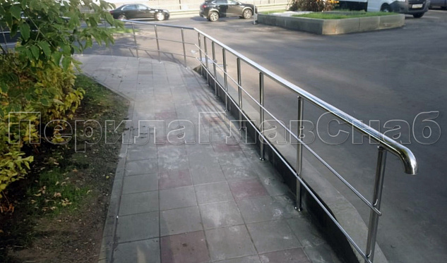 Монтаж перил. Народного Ополчения 28 в Тюмени. Готовые проекты ПерилаГлавСнаб