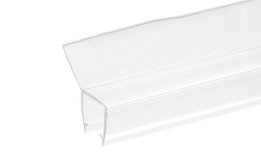 Уплотнитель для стекла в душевую кабину 8 мм, прозрачный, 135°, стекло-стекло 2200 мм t203-2 купить в Тюмени