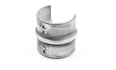 Соединитель для поручня с пазом Ø48.3 х 5 мм, шлифованный, AISI 304 Фk236-2 купить в Тюмени