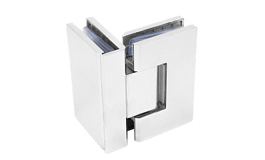 Петля для душевой стекло-стекло 90х55 мм, 90°, нержавеющая сталь AISI 304, полированная t304-2 PSS купить в Тюмени