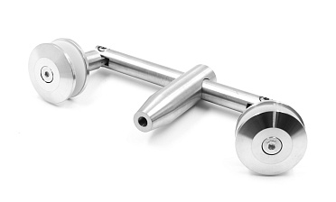 Крепление двойное с рутелями к тяге, AISI 304 k628 купить в Тюмени