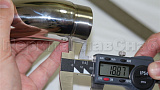 Контроль качества Отвод поручня под Ø42.4х1.5 мм - 12 Контроль качества Отвод поручня под Ø42.4х1.5 мм - 12