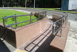 Поручни для инвалидов из нержавеющей стали в Тюмени. Готовые проекты ПерилаГлавСнаб - фото 4