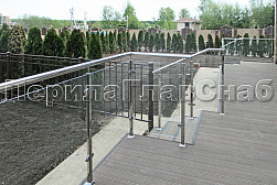 Стеклянные ограждения для улицы в Тюмени. Готовые проекты ПерилаГлавСнаб - фото 14 Стеклянные ограждения для улицы в Тюмени. Готовые проекты ПерилаГлавСнаб - фото 14