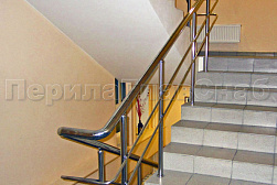 Перила и ограждения из нержавеющей стали с двумя ригелями в Тюмени. Готовые проекты ПерилаГлавСнаб - фото 11