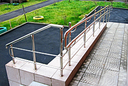 Поручни для инвалидов из нержавеющей стали в Тюмени. Готовые проекты ПерилаГлавСнаб - фото 14