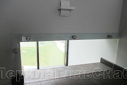 Ограждение на окна из нержавеющей стали в Тюмени. Готовые проекты ПерилаГлавСнаб - фото 10