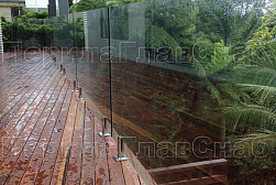 Перила и ограждения для террас в Тюмени. Готовые проекты ПерилаГлавСнаб - фото 6