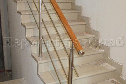 Хромированные перила в Тюмени. Готовые проекты ПерилаГлавСнаб - фото 5